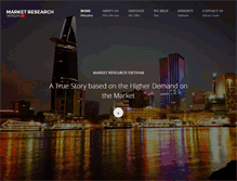 Tablet Screenshot of marketresearchvietnam.com